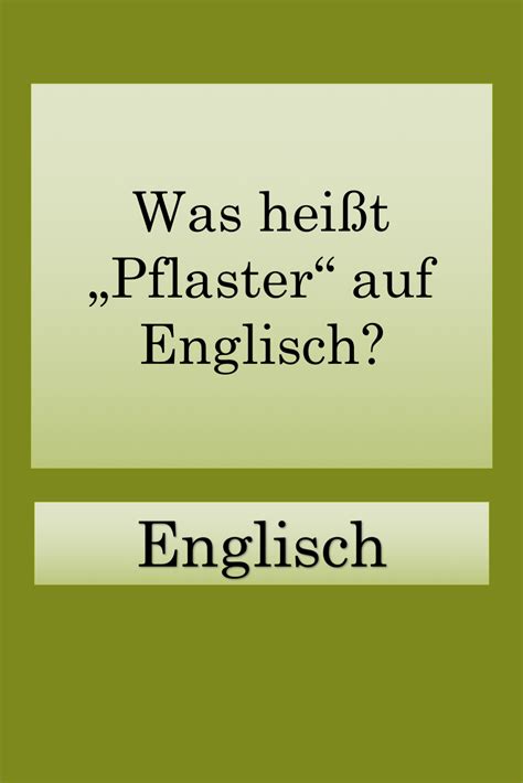 auf englisch oder auf englisch.